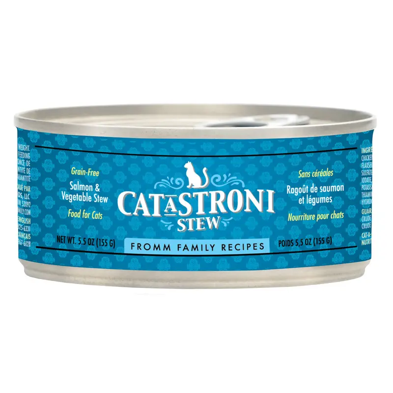 Fromm Salmon & Vegetable Stew Canned Cat Food 5.5 oz