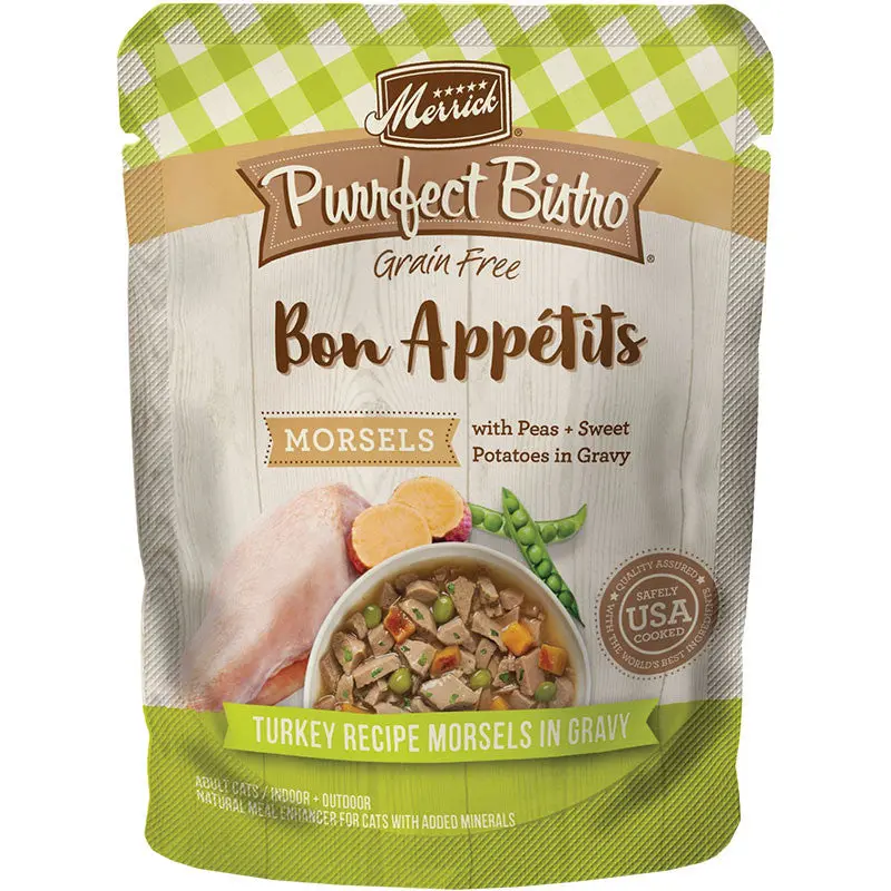 Merrick - Purrfect Bistro Bst C Gf Mrsl Tky 3oz 
