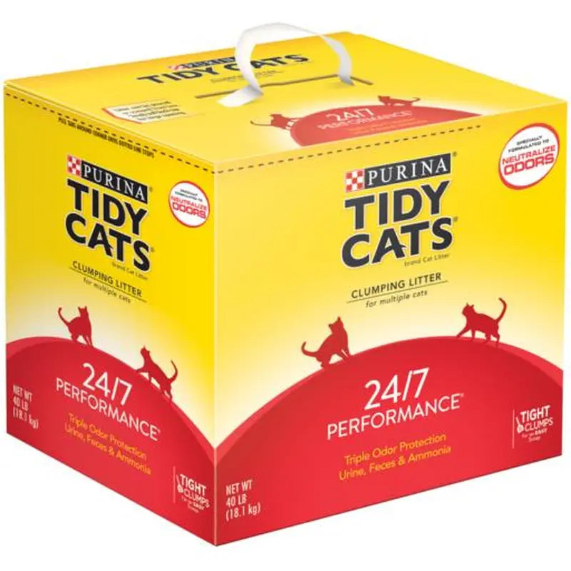 Tidy Cats 24/7 Performance Scoop Clumping Cat Litter 40 lb 