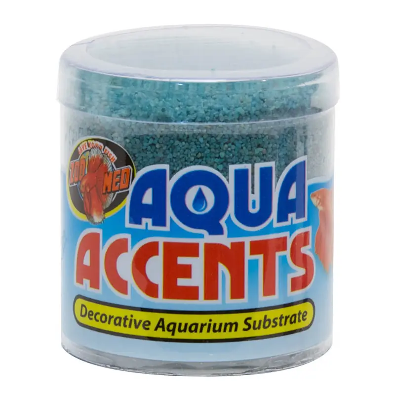 Zoo Med Aqua Accents Sand Terminator Teal 8 oz