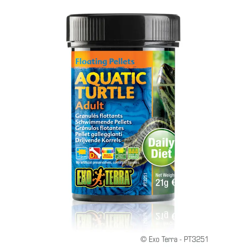 Exo Terra Adult Aqutic Turtle Food 0.7oz Pt3251