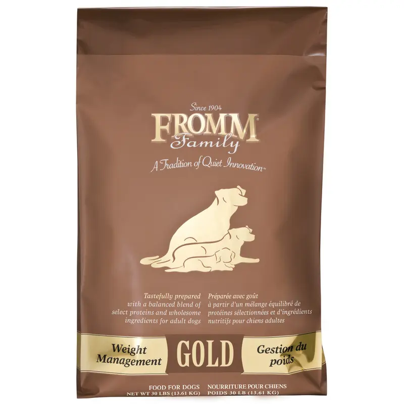 Fromm Weight Management Gold Dog Food 30 lb