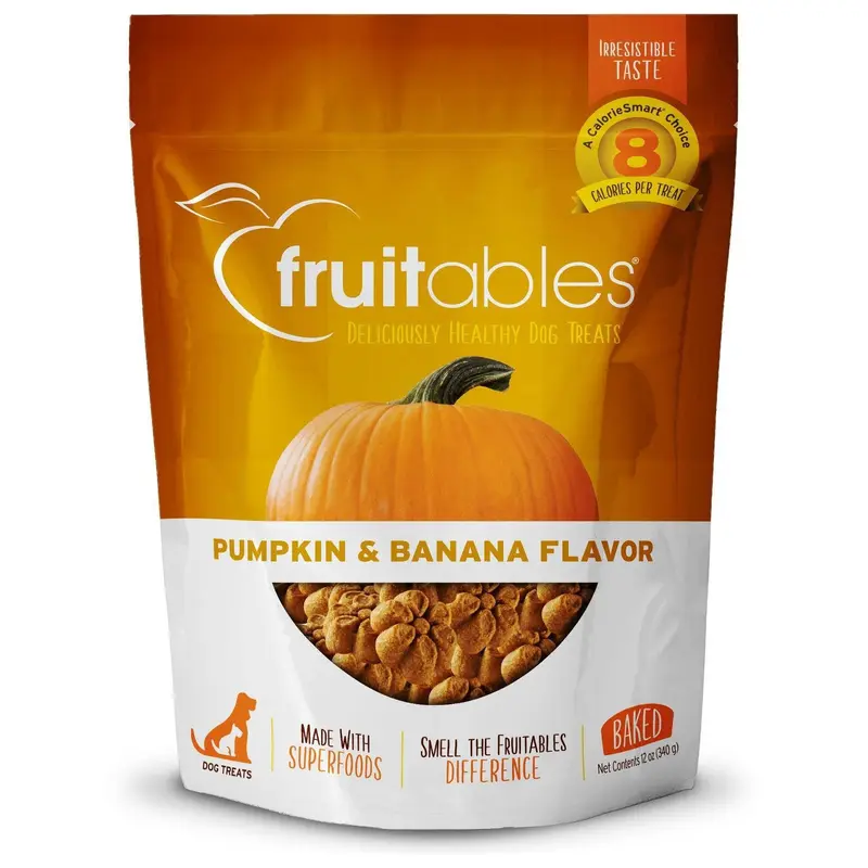 Fruitables Pumpkin Banana Crunchy Treat 8 / 12 oz