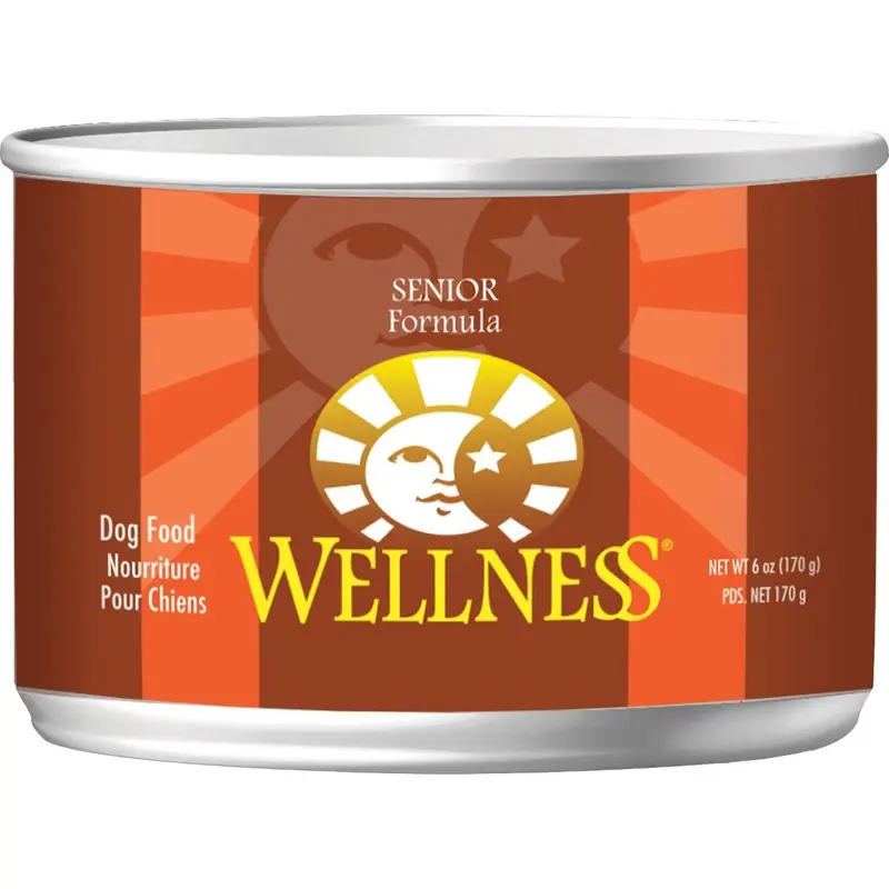 Wellness Complete Health Senior Canned Dog Food, 6oz