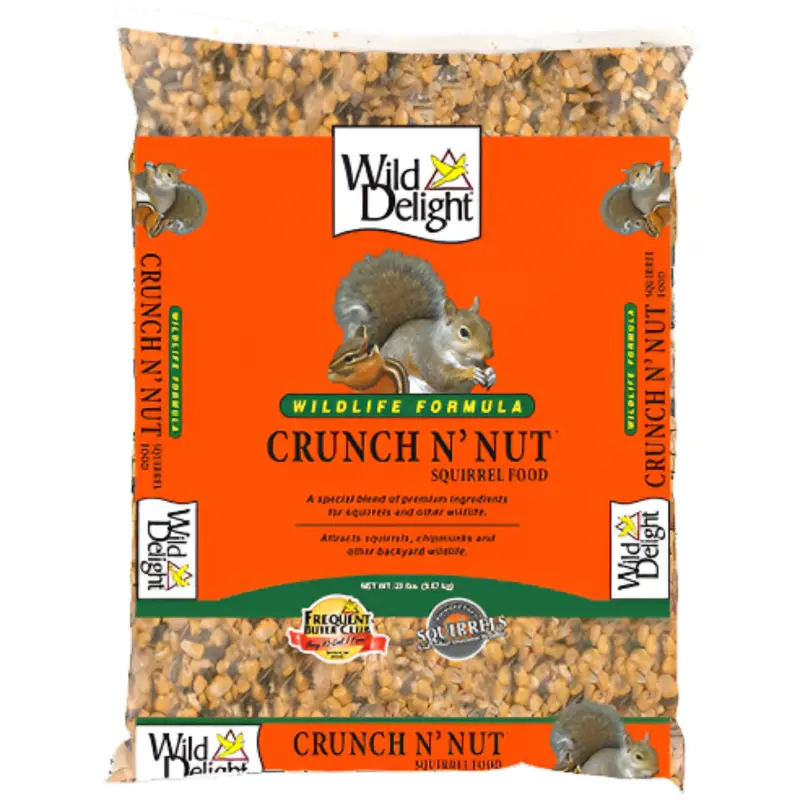 Wild Delight Crunch N' Nut Wild Squirrel Food, 20lb