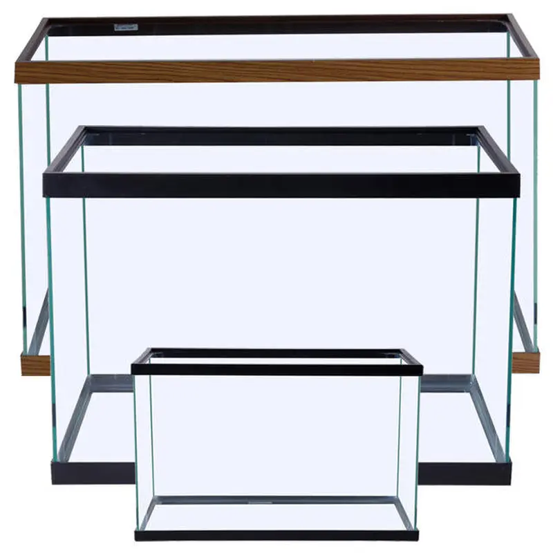 Marineland Standard Rectangular Aquarium Tank Clear, Black 125 gal 72x18x22 in SD-3