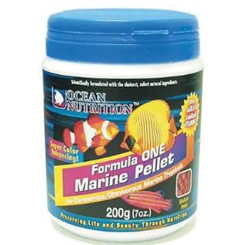 Ocean Nutrition Formula One Marine Pellet Medium 14 oz. 