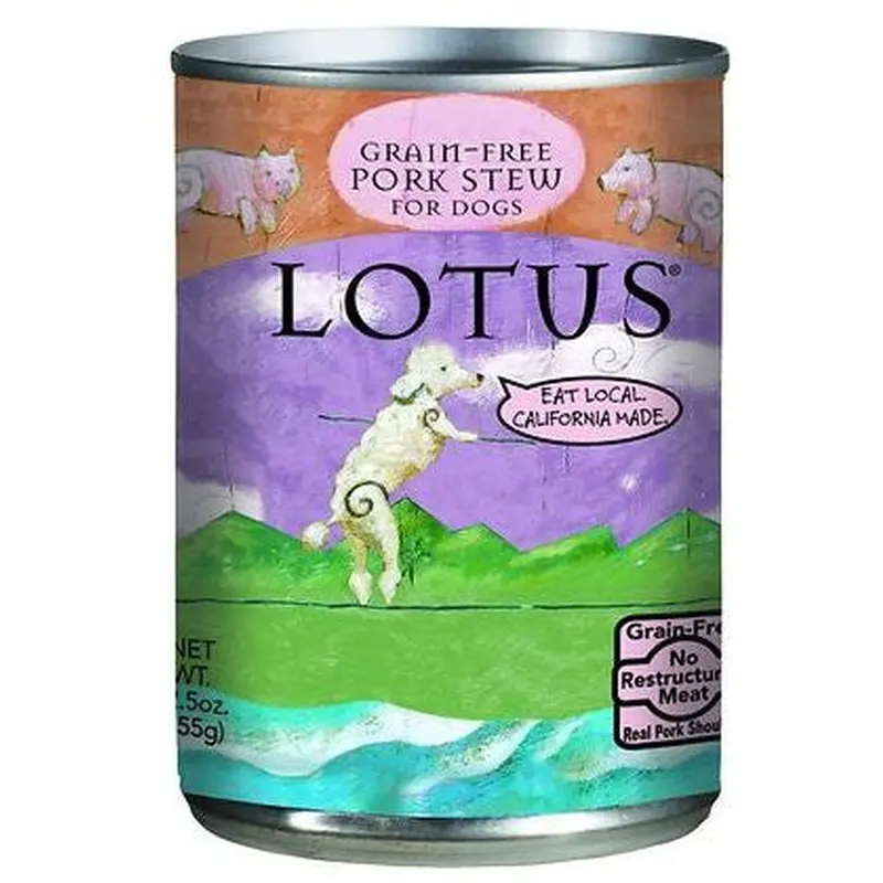 Lotus Cat Stew Grain Free Pork 12.5oz 