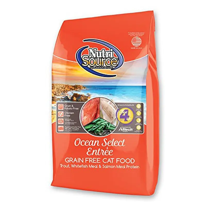 Tuffy Nutrisource Grain Free Ocean Select Entree Dry Cat Food 2.2lb C= 10 