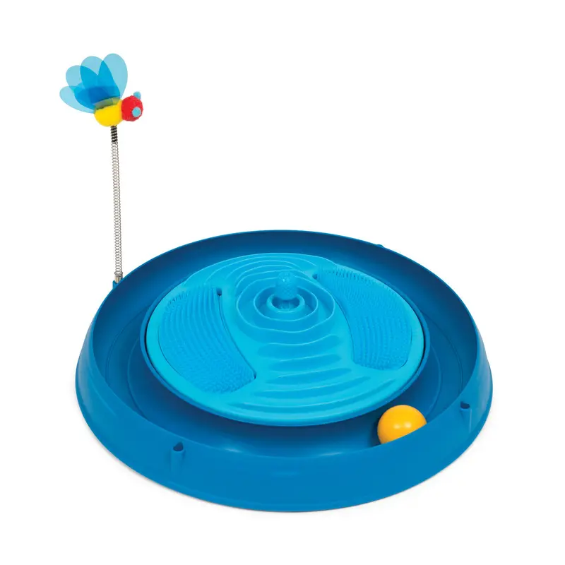 Catit Play Circuit Ball Toy with Massager
