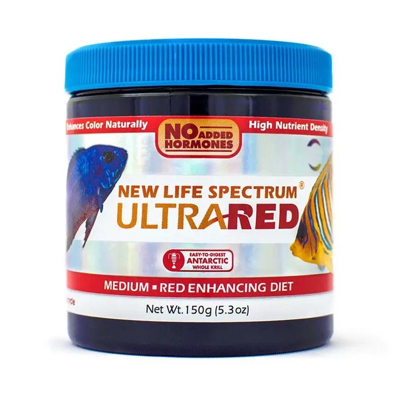 New Life Spectrum UltraRED Pellets Fish Food 5.3oz MD