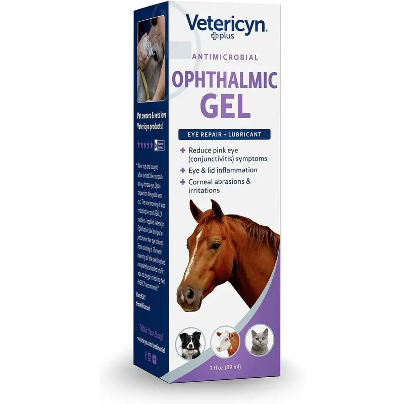 Vetericyn Antimicrobial Ophthalmic Gel 3oz