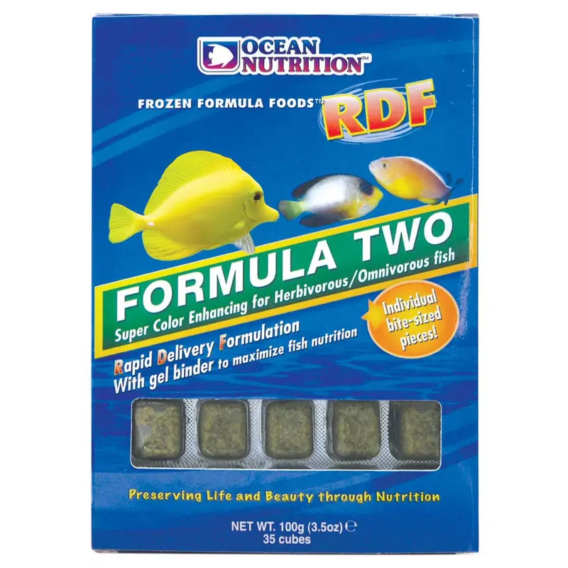 Ocean Nutrition RDF Formula Two Frozen Fish Food 3.5 oz SD-5