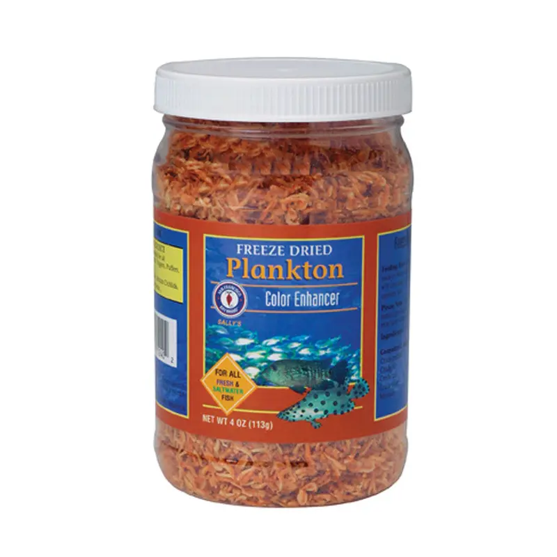 San Francisco Plankton Freeze Dried Fish Food 4 oz
