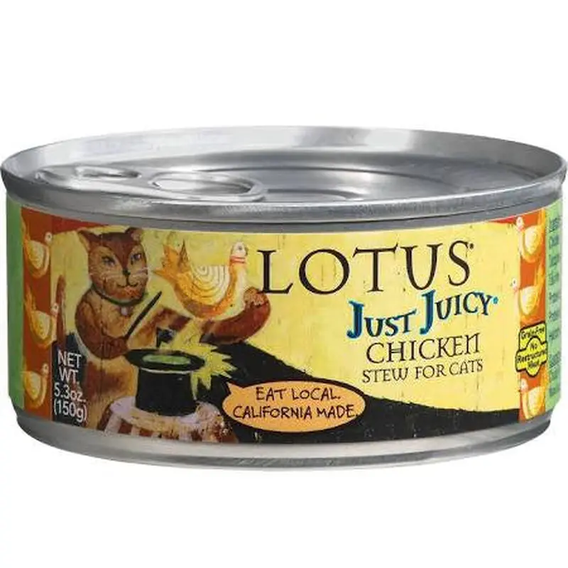 Lotus Cat Just Juicy Chicken Stew 2.5oz 