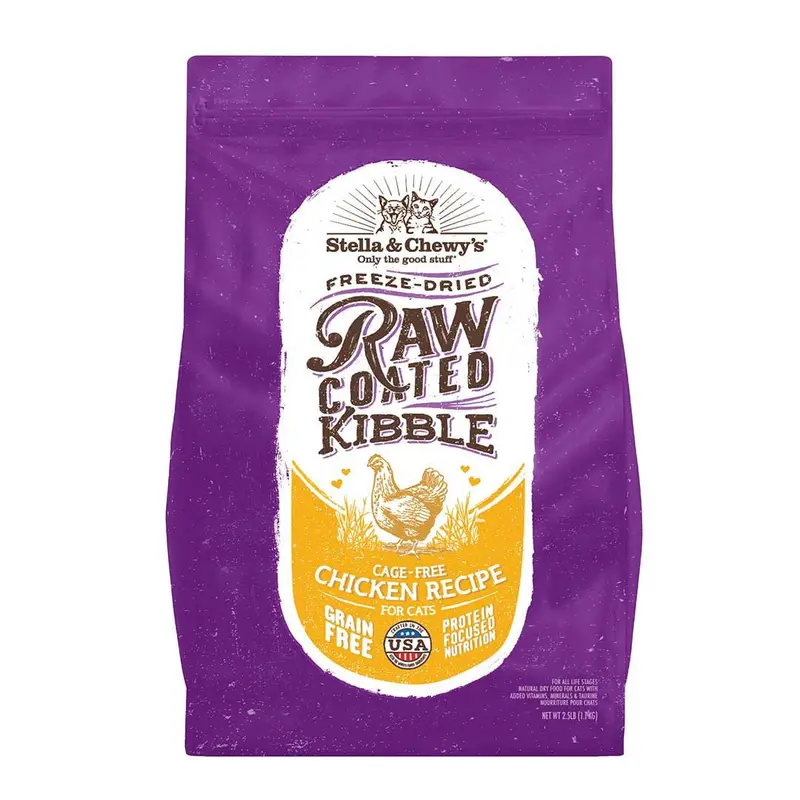 Stella & Chewy's Cat Raw Coated Chicken 10lb 