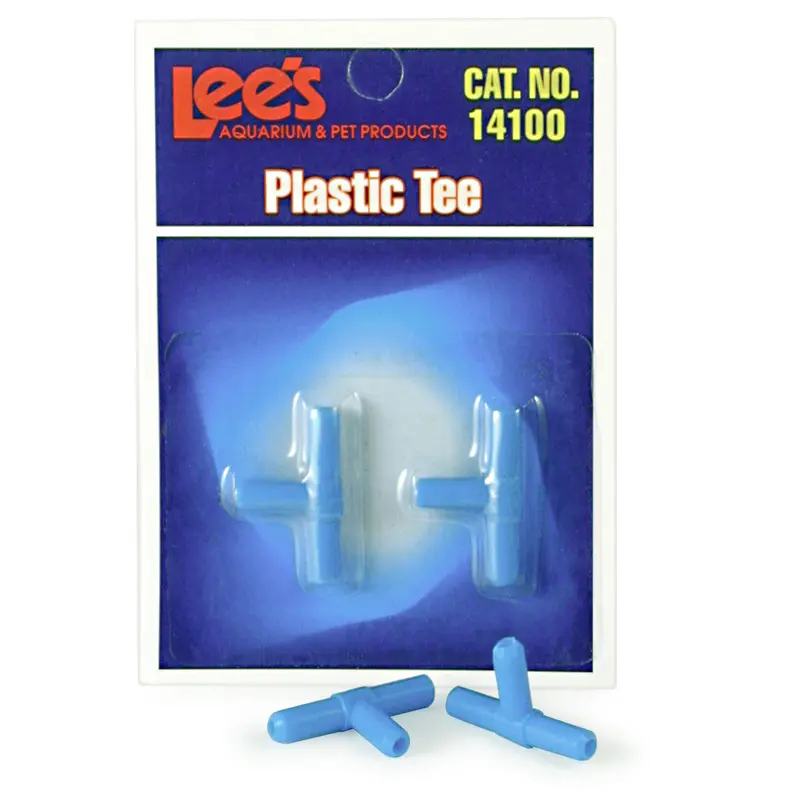 Lees Plastic Tee Blue 2 Count