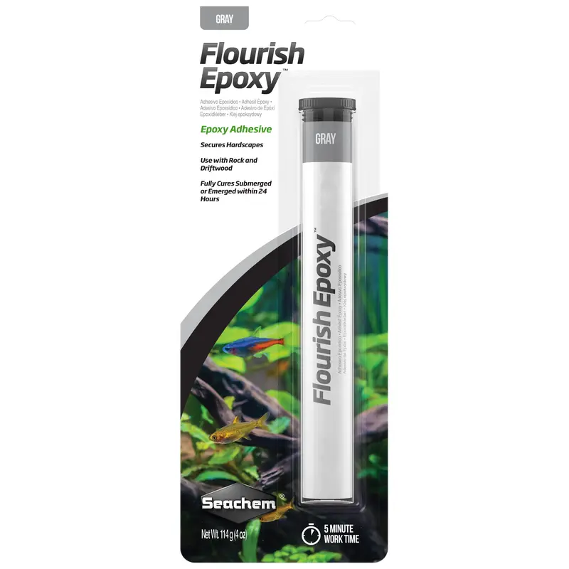 Seachem Flourish Epoxy Gray 4 Ounces
