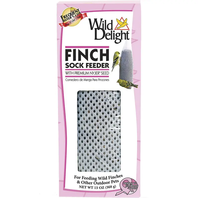 Wild Delight Finch Sock Feeder 13oz