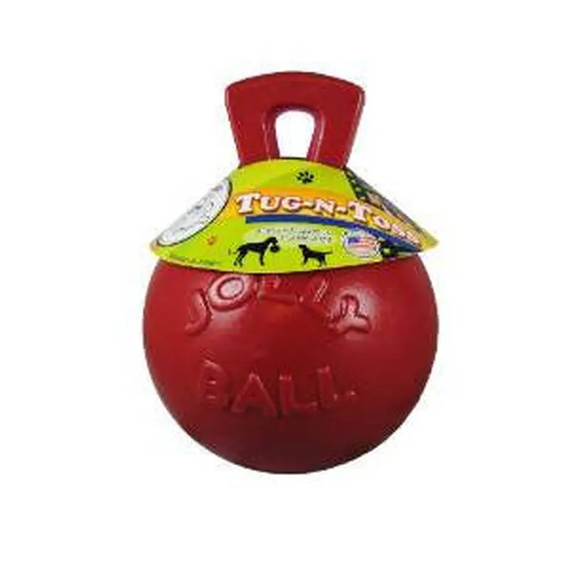 Jolly Pets Tug-N-Toss Red 8" 