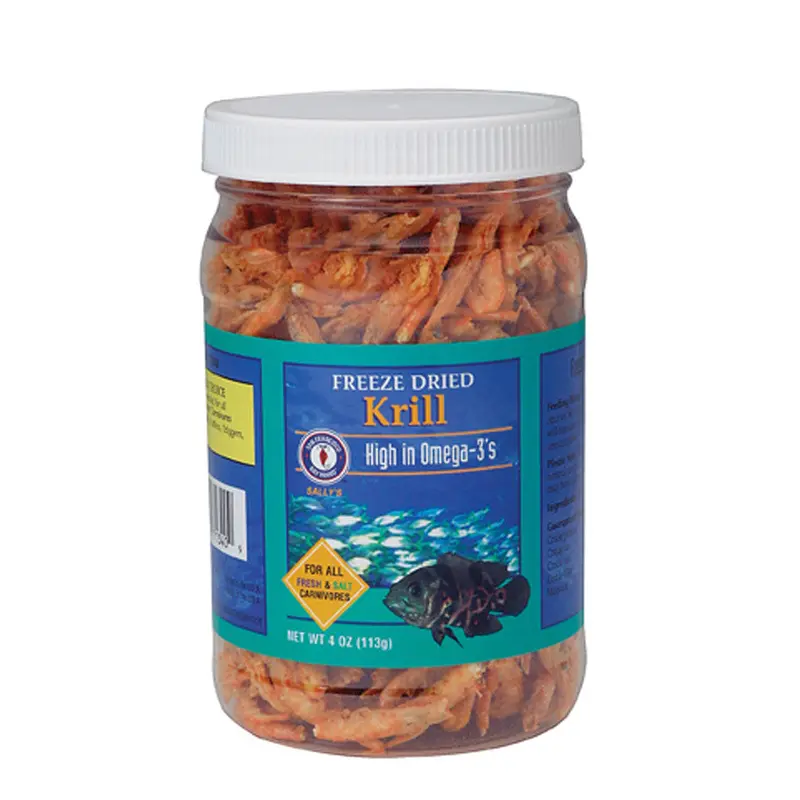 San Francisco Krill Freeze Dried Fish Food 4 oz