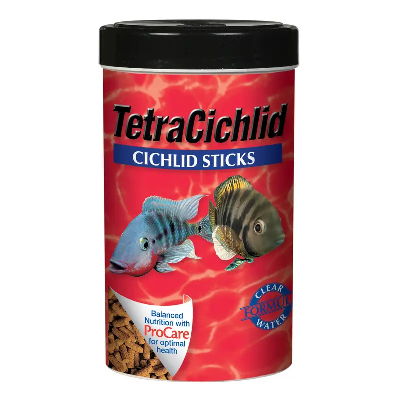 Tetra TetraCichlid Sticks Fish Food 5.65 oz