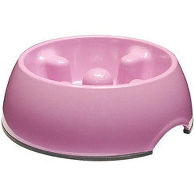 Hagen Dogit Go Slow Anti-gulping Bowl Pink Small 73708