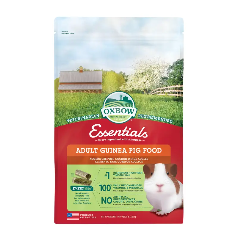 Oxbow Animal Health Essentials Adult Guinea Pig Food 5lb