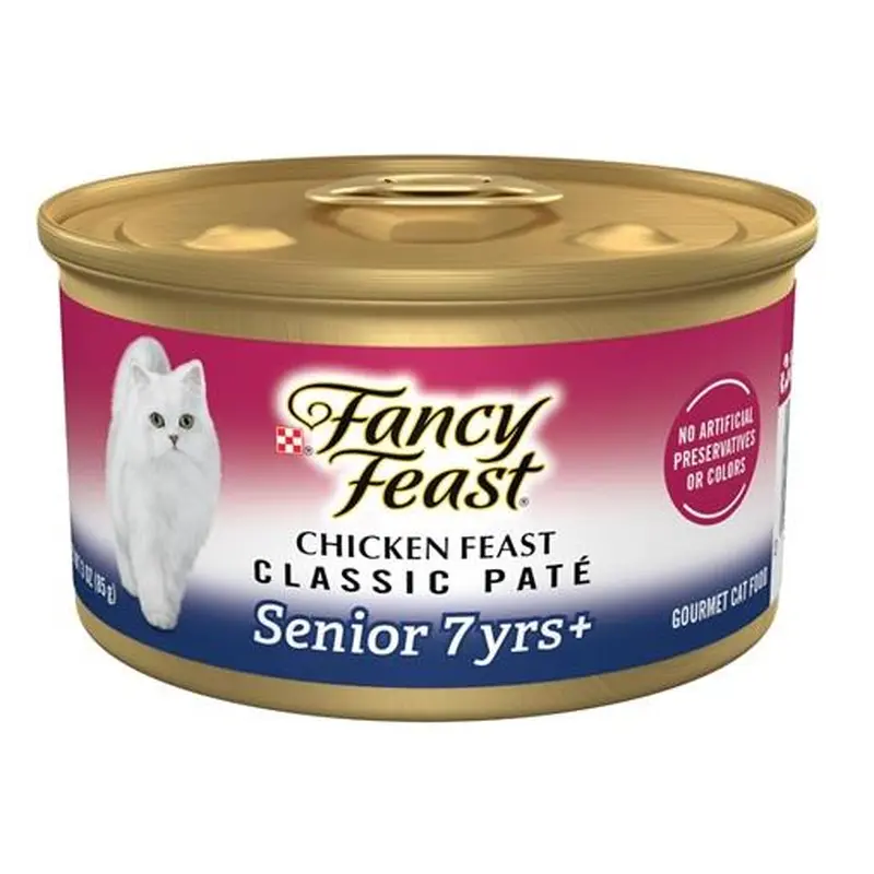 Fancy Feast Senior Chicken Cat 24 / 3 oz