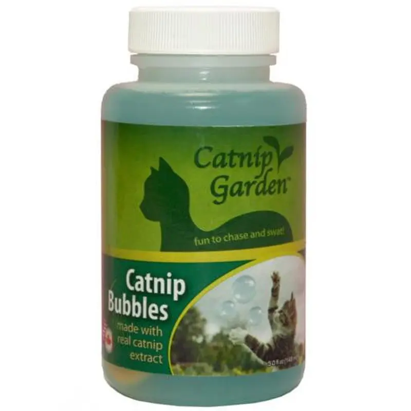 Multipet Catnip Garden Bubbles 5 oz