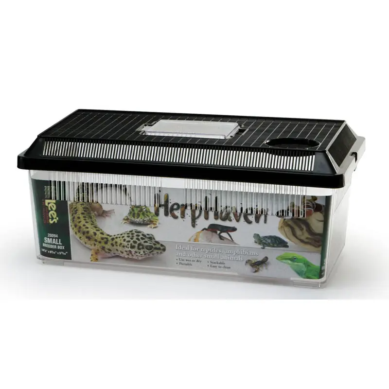 Lees HerpHaven Breeder Box Black 14.37in X 5.88in SM