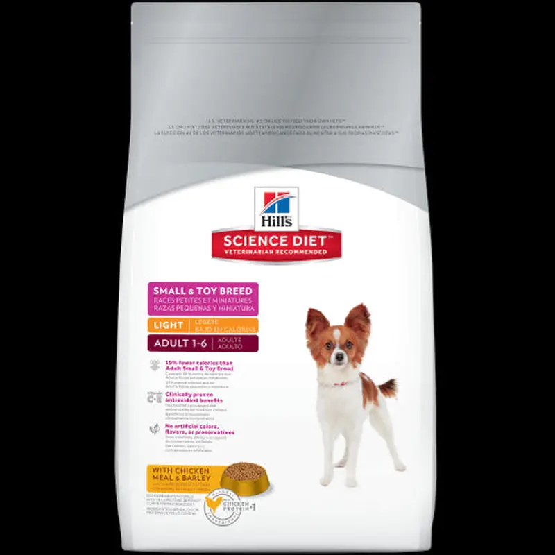 Science Diet Small & Toy Breed Light Dry Dog Food 4.5lb