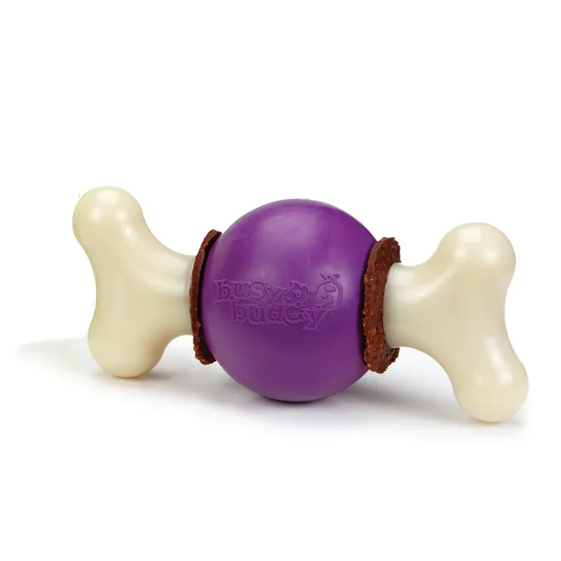 Busy Buddy Bouncy Bone Dog Chew Multi-Color MD/LG