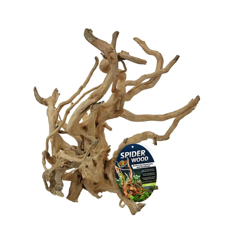 Zoo Med Spider Wood Brown LG
