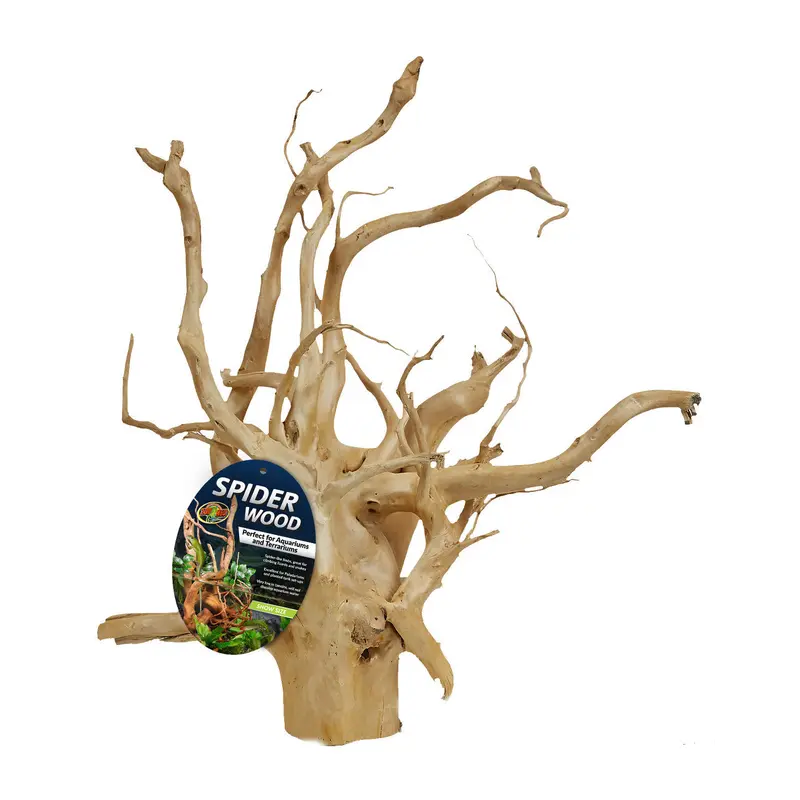 Zoo Med Spider Wood Brown Show