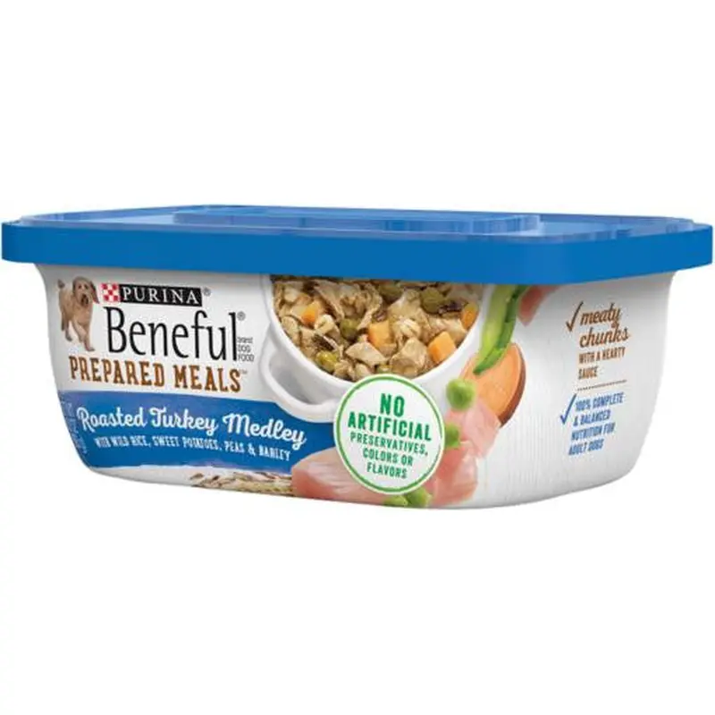 Beneful Prepared Meals Roasted Turkey Medley 8/10OZ 