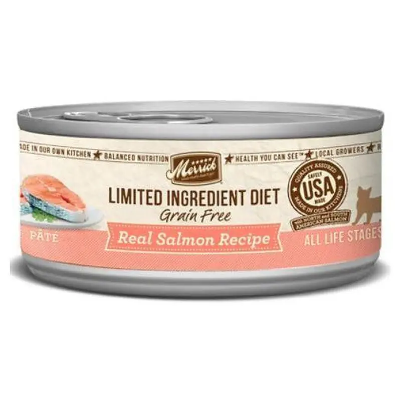 Merrick Limited Ingredient Diet Real Salmon Recipe Cat 24/5oz 
