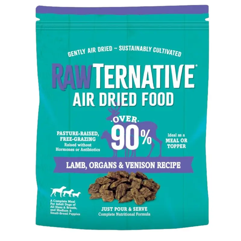 Grandma Mae's RawTernative Lamb Organs & Venison Air-Dried Dog Food 1lb