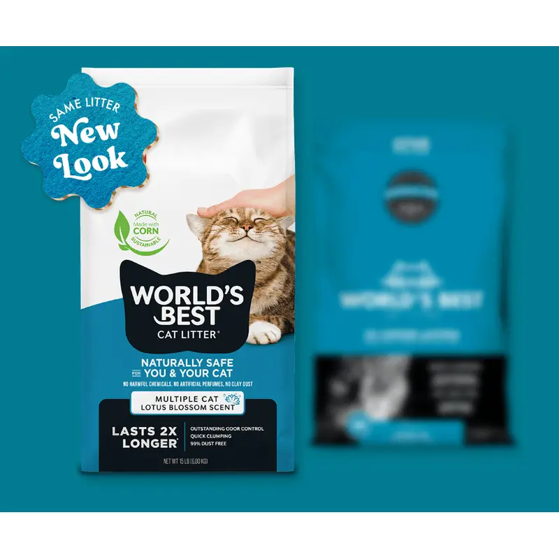 Worlds Best Multi- Cat Lotus Blossom Scented Litter