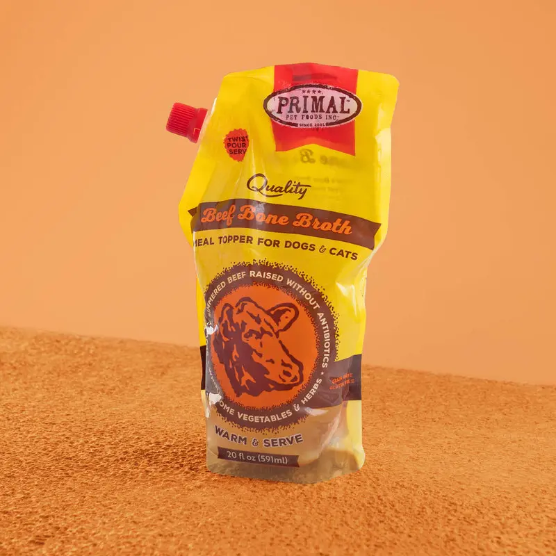 Primal Frozen Bone Broth 20oz Beef