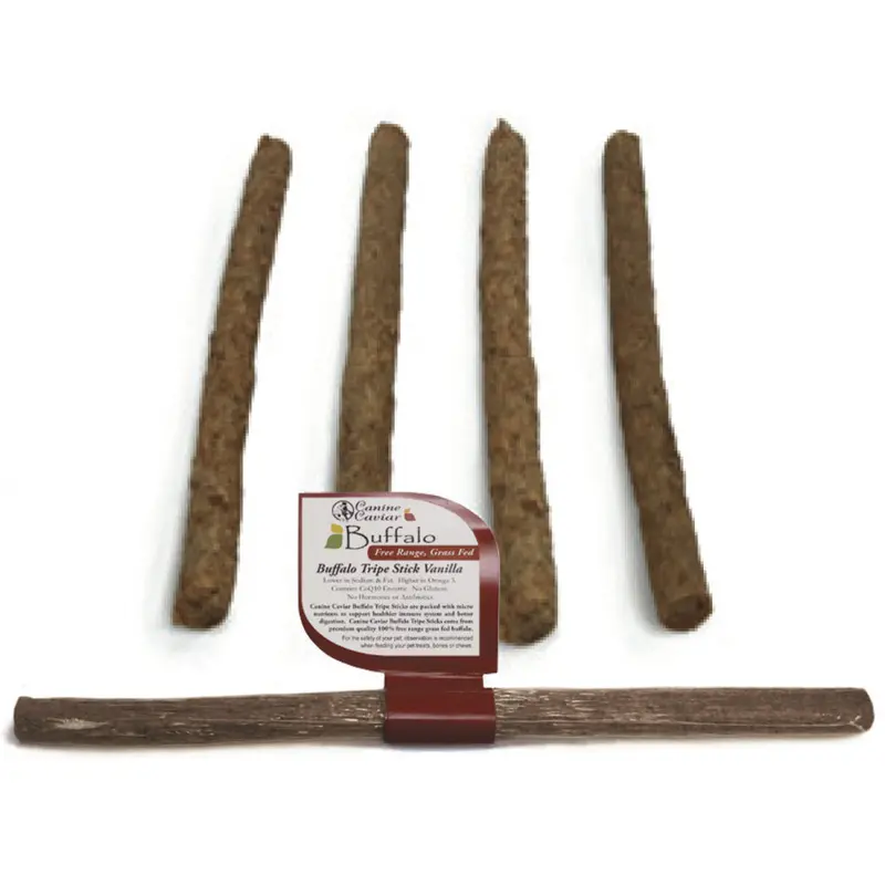 Canine Caviar Buffalo Vanilla Tripe Dog Treats