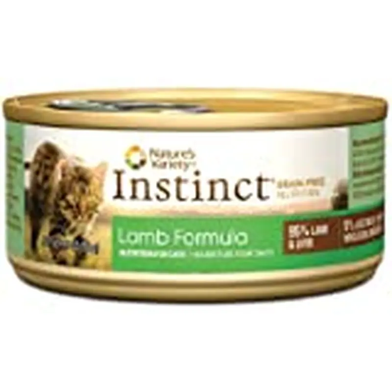 Natures Variety Instinct Lamb Can Cat Food 5.5oz