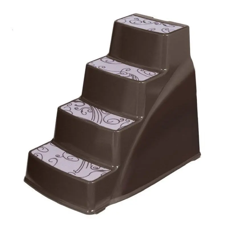 Petmate Step II Lightweight Brown Pet Steps