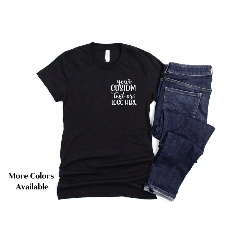 Custom Pocket Graphic T-Shirt