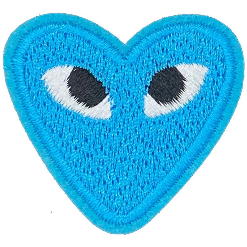 Heart with Eyes (Turquoise) - Patch