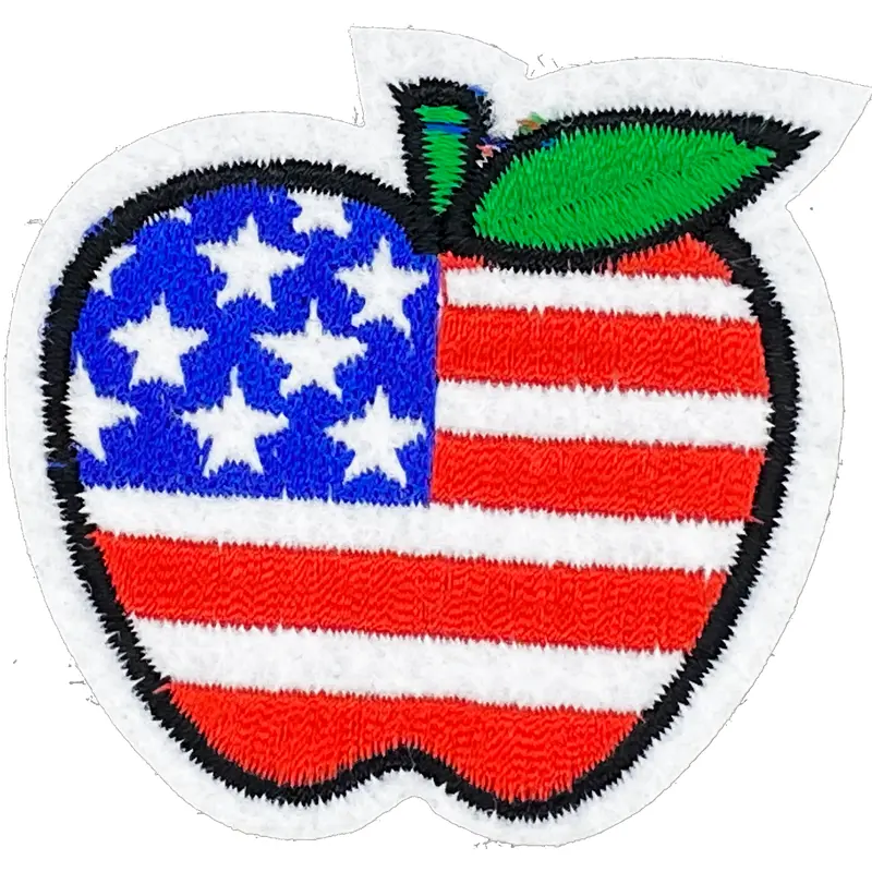 Patriotic Apple - Patch