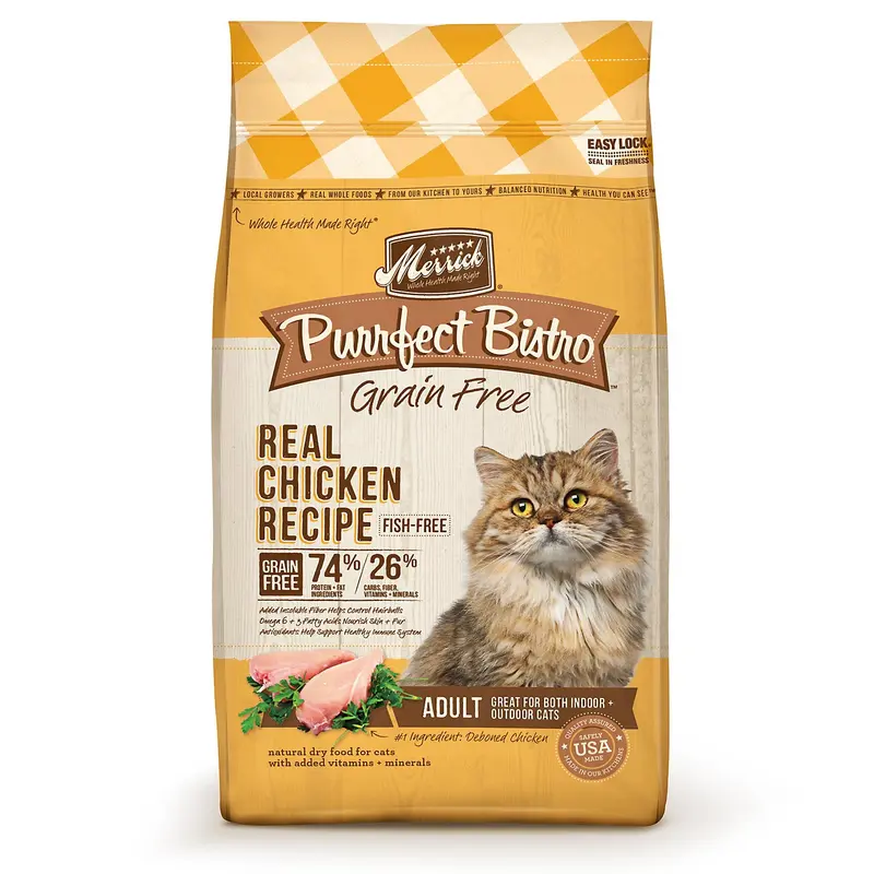Merrick Purrfect Bistro Grain-Free Real Chicken & Sweet Potato Recipe