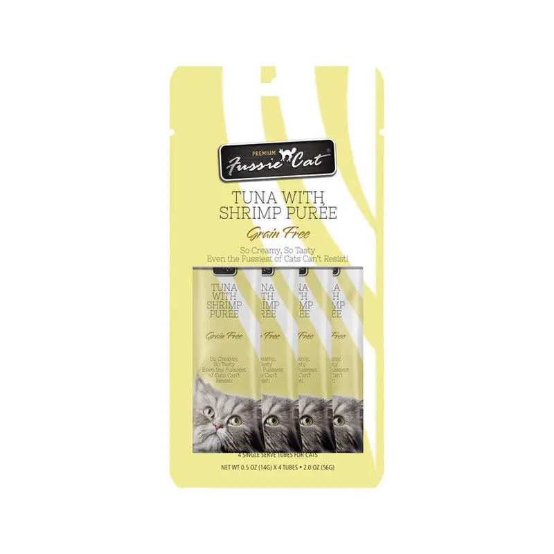 Fussie Cat Tuna with Shrimp Puree