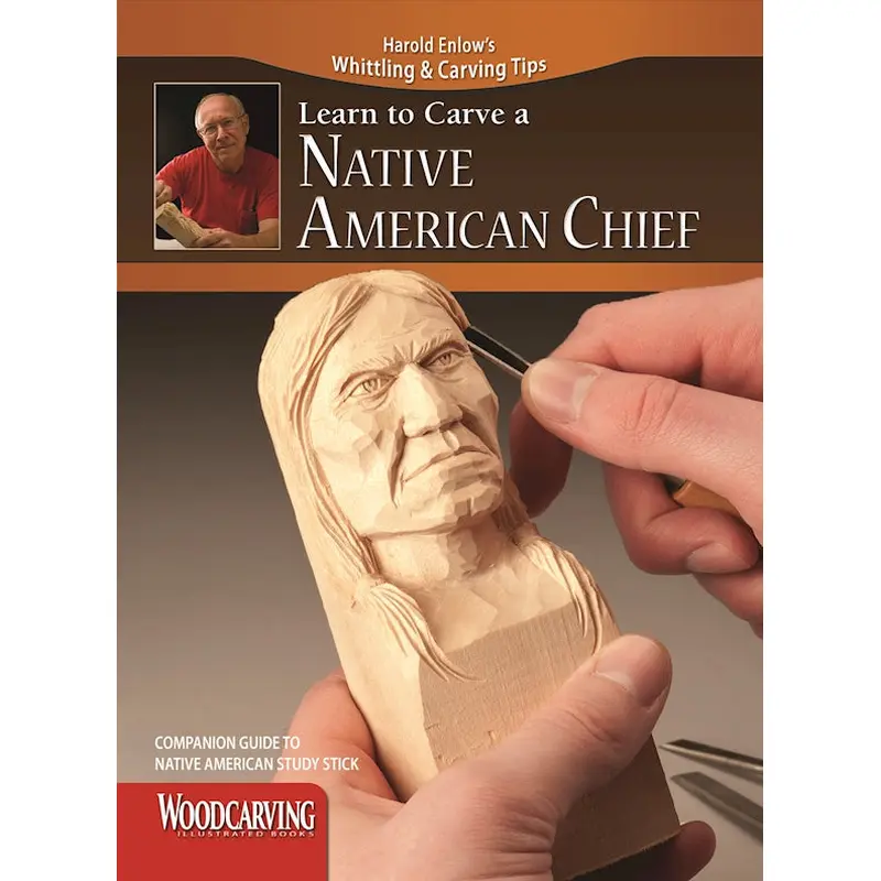 Learn to Carve a Native American Chief (Booklet)
