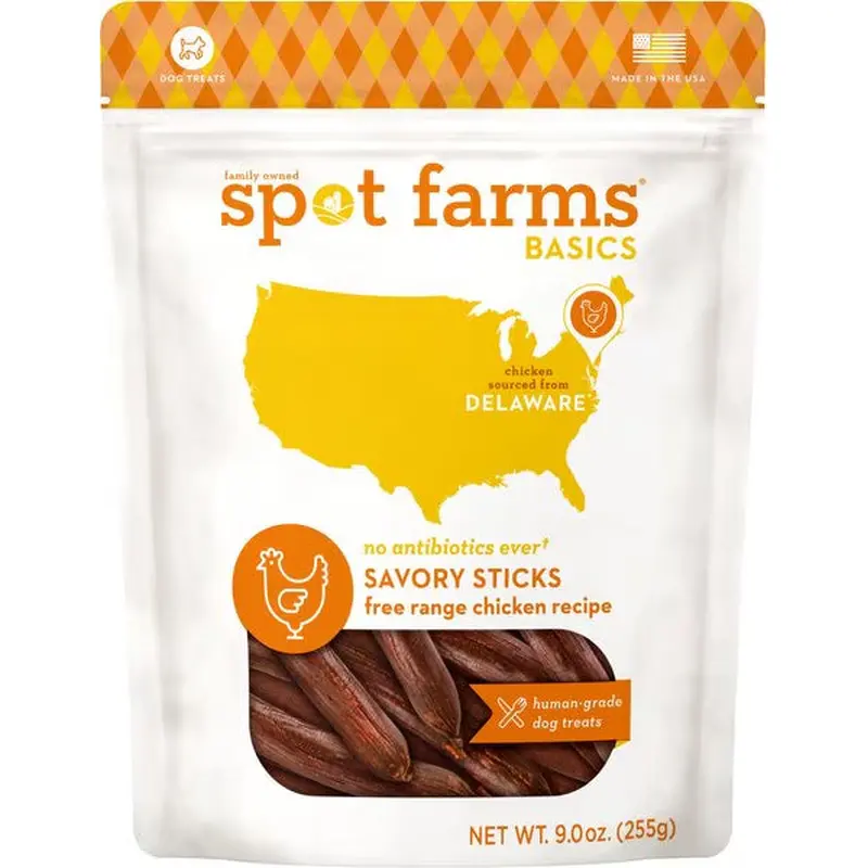Spot Farms Dog Grain Free Basics Chicken Sticks (9oz)